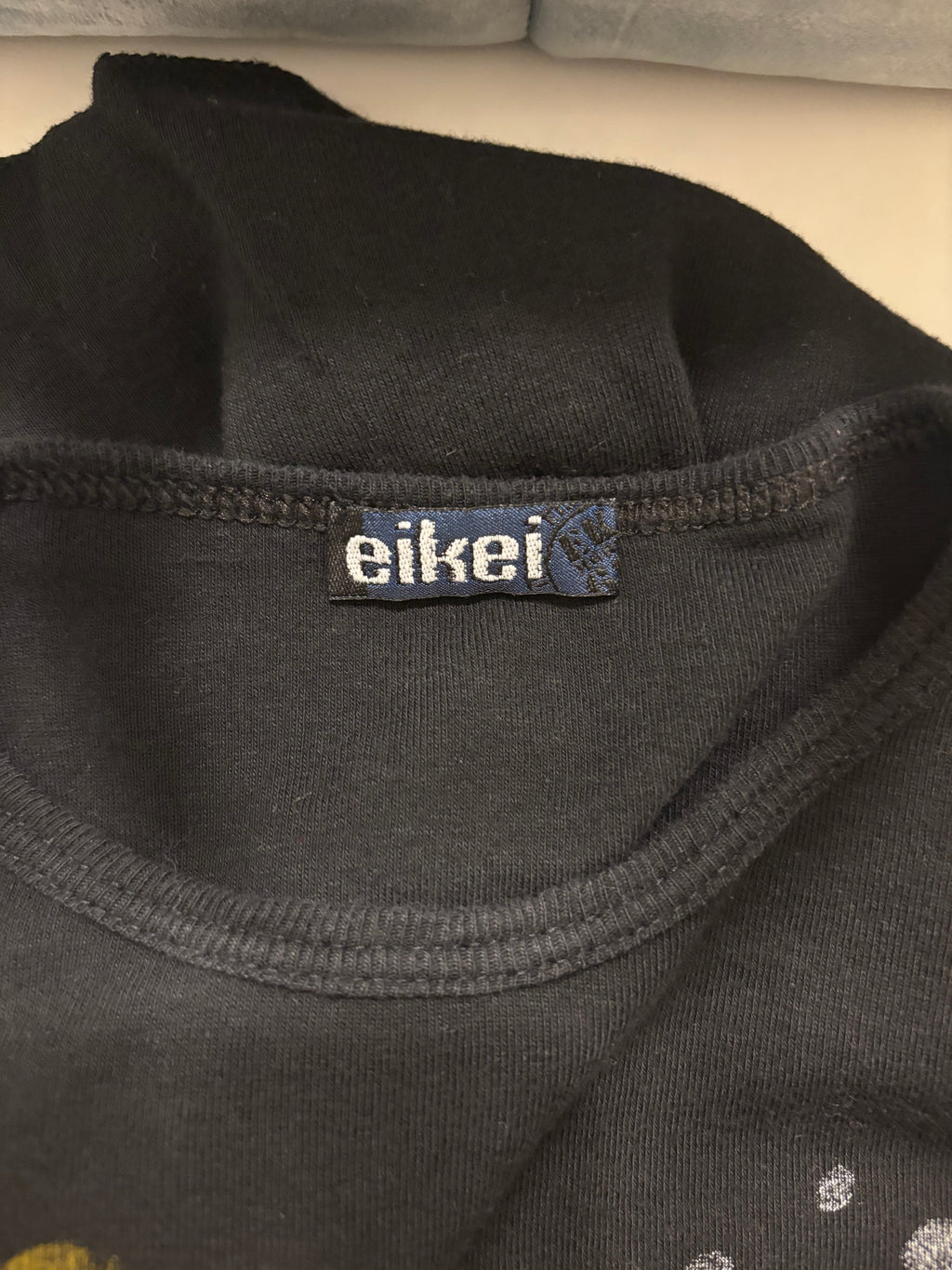 Svart Mønstret Topp