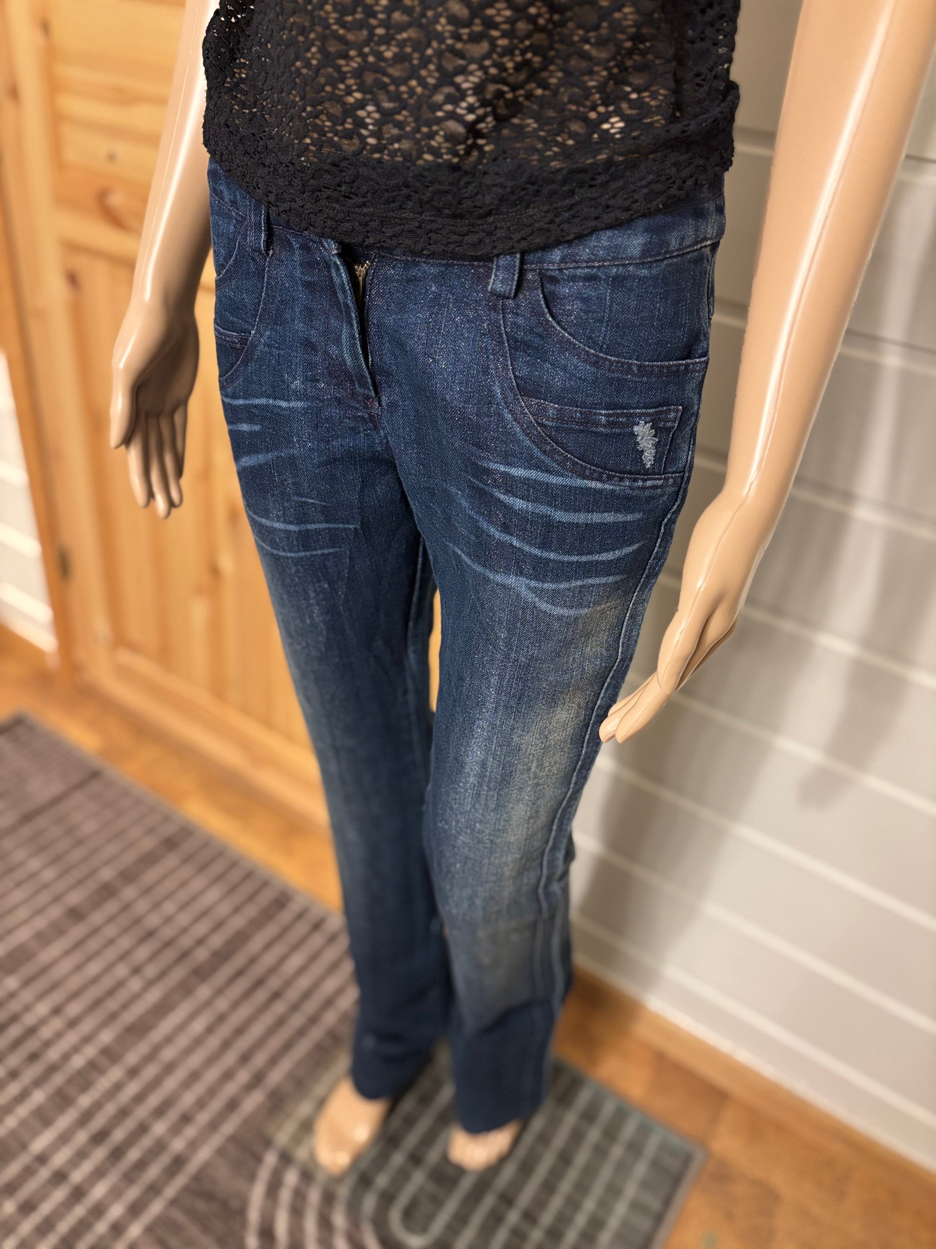Vintage Jeans Sleng Glitter