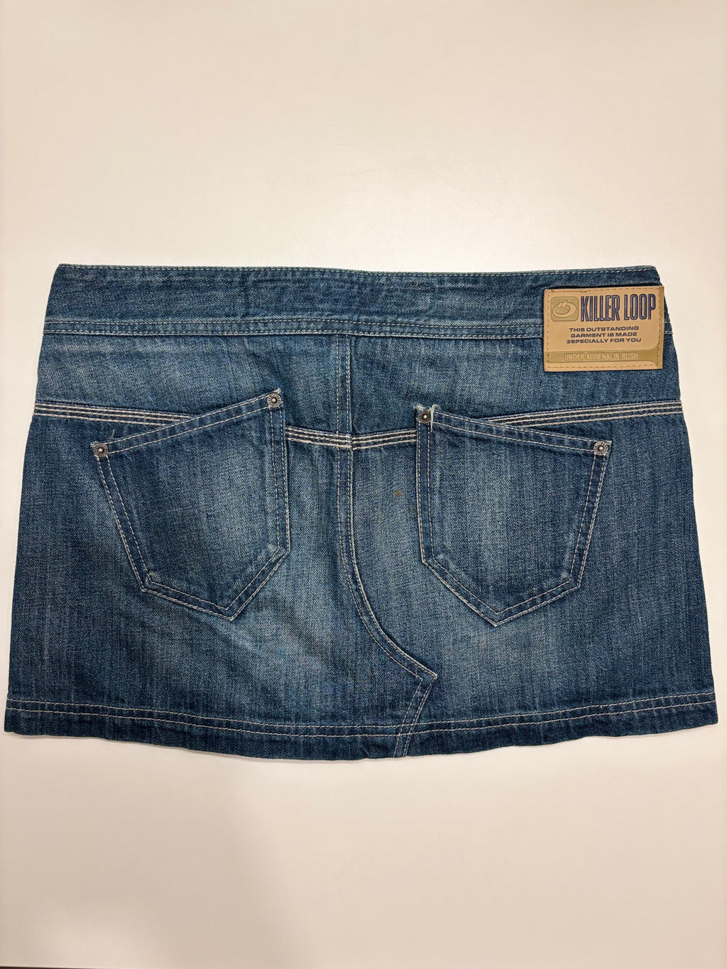 Mini Denim Skjørt