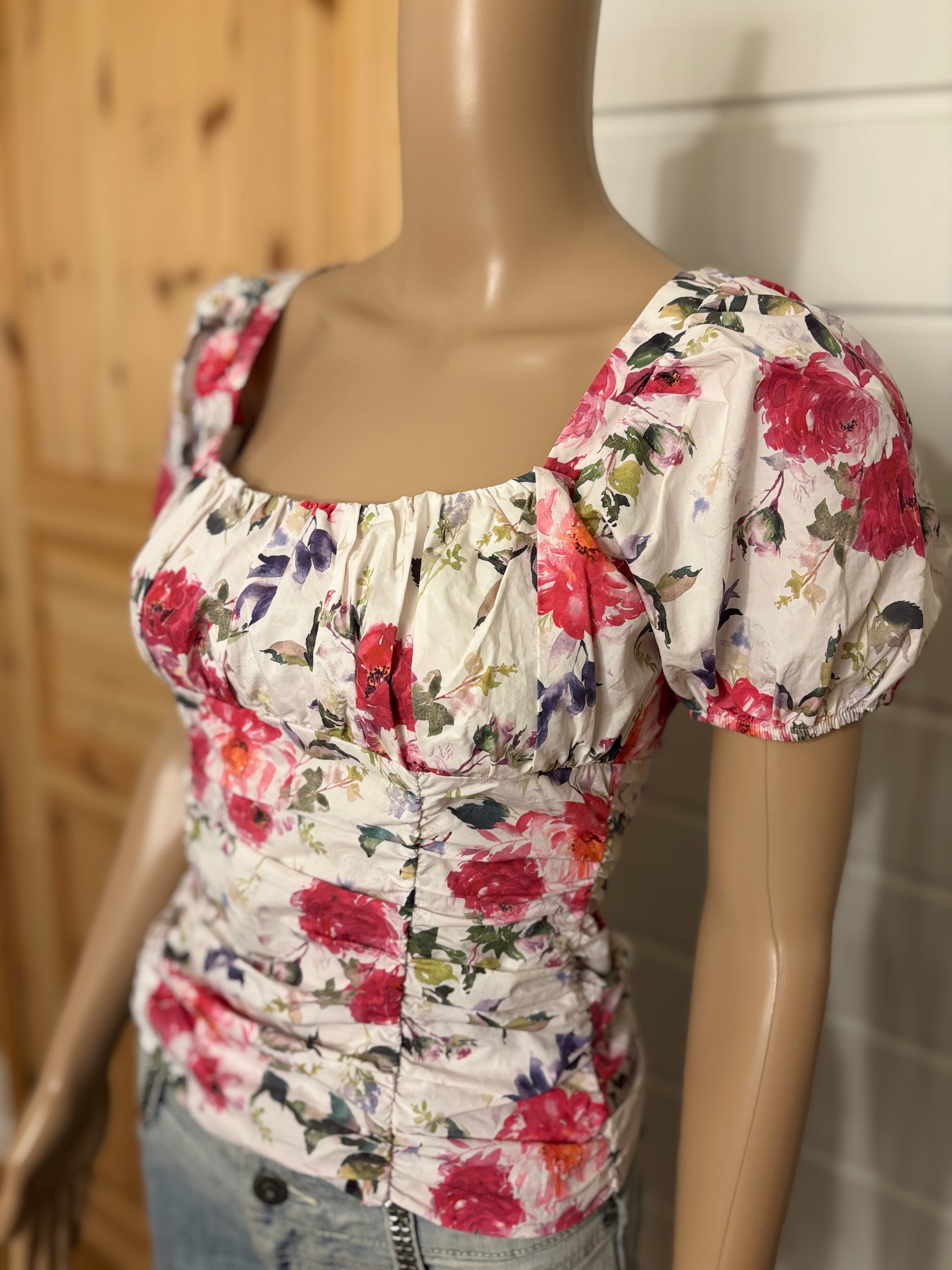 LIU JO Blomstret Bluse