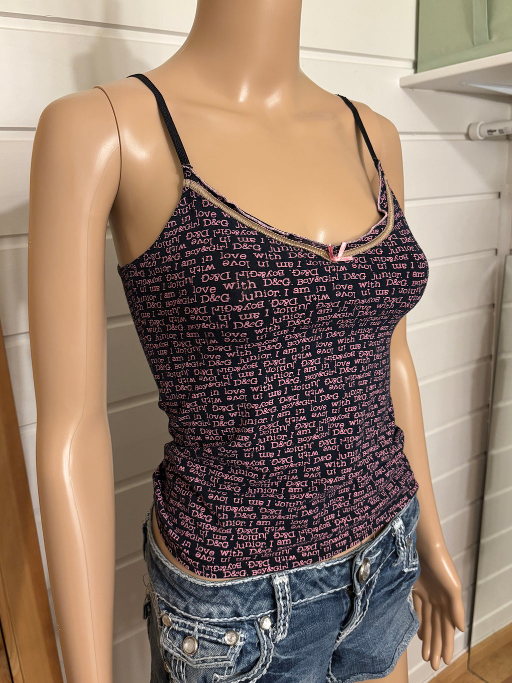 Dolce&Gabbana Junior Topp Rosa Svart