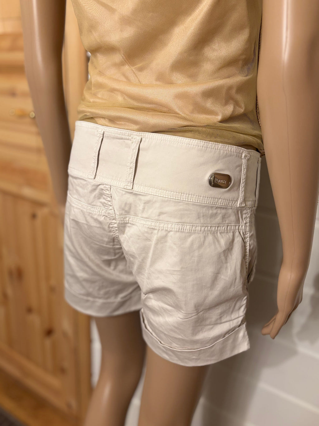Beige Shorts