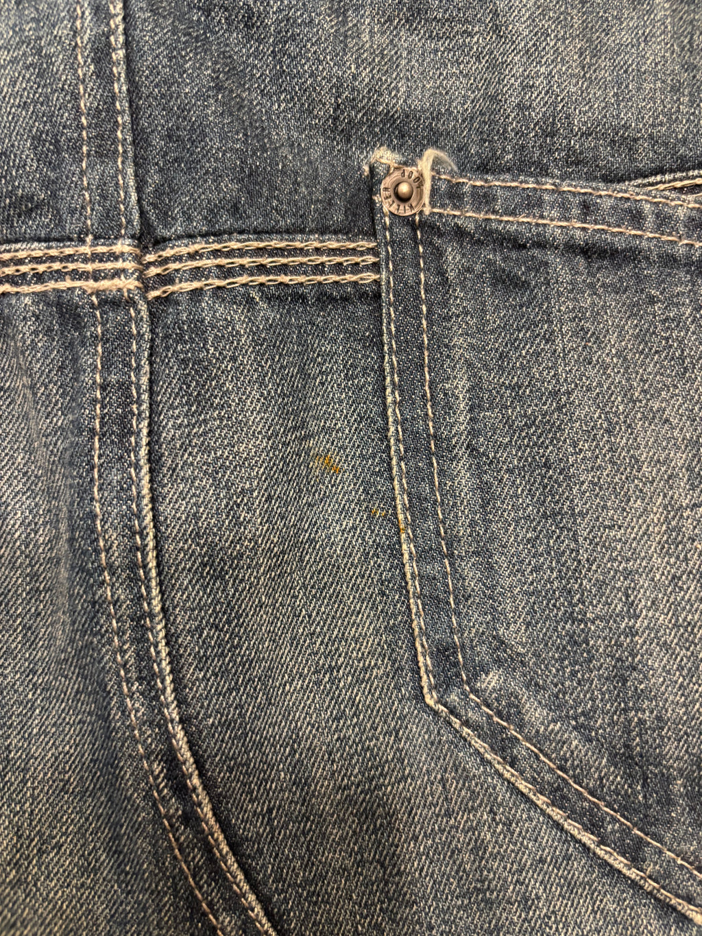 Mini Denim Skjørt