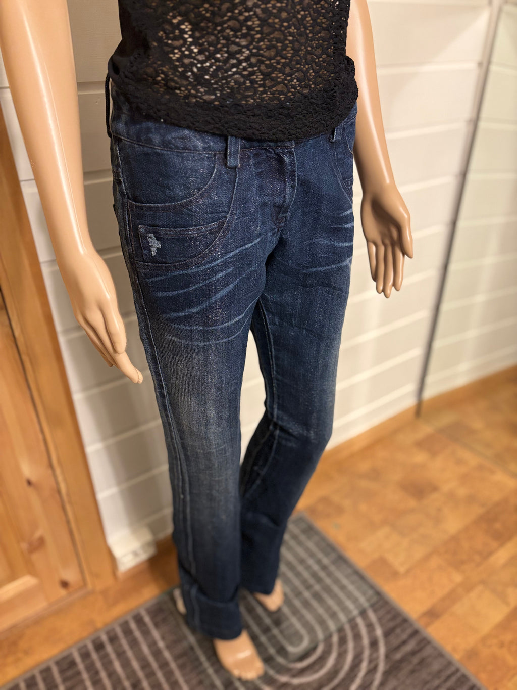 Vintage Jeans Sleng Glitter