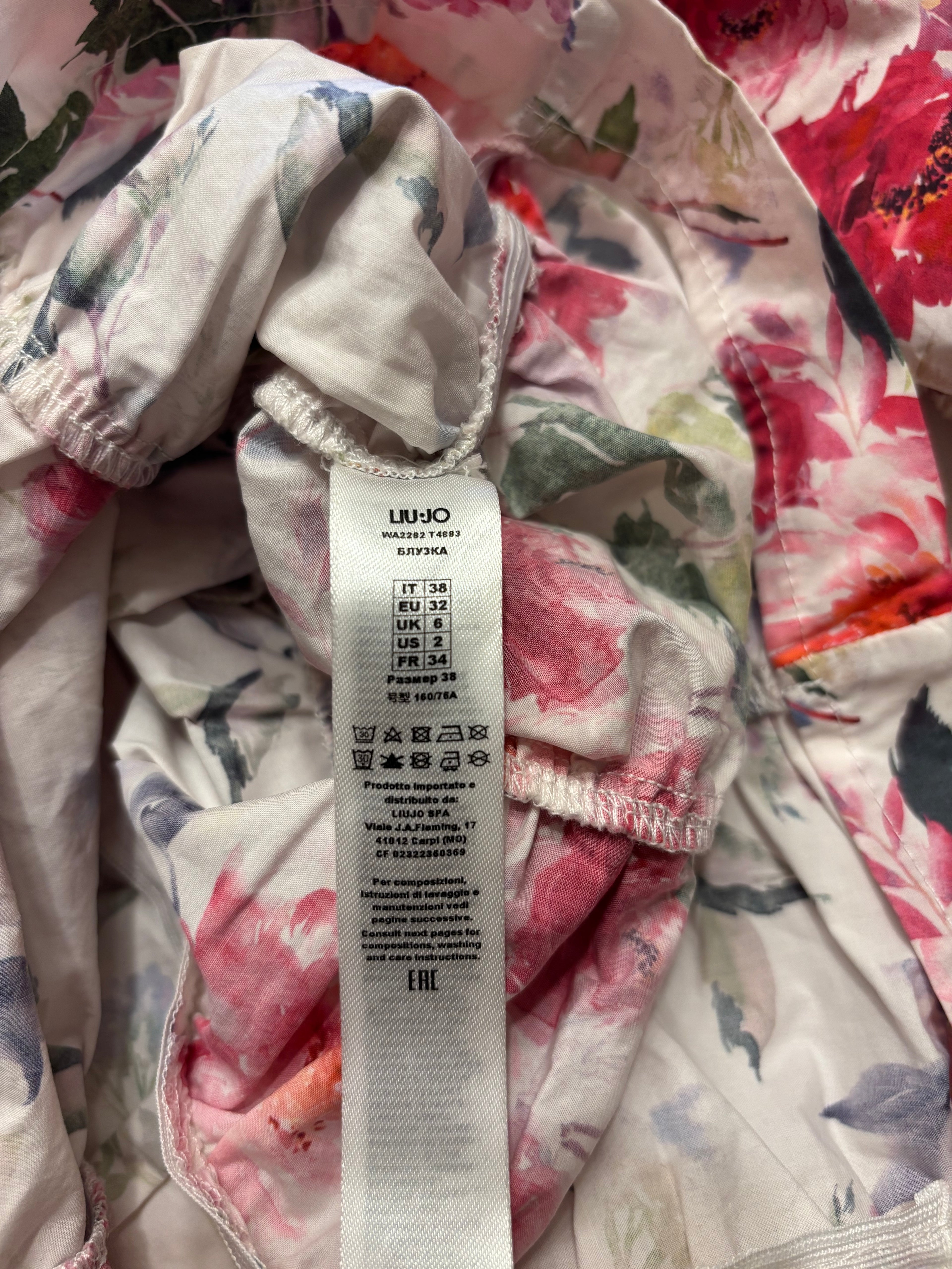 LIU JO Blomstret Bluse