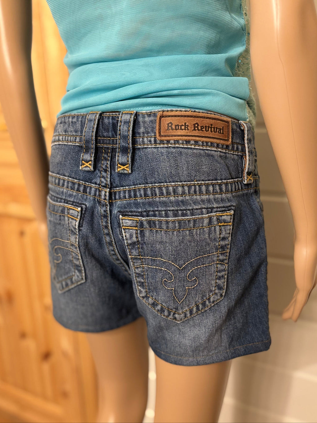 Rock Revival Denim Shorts