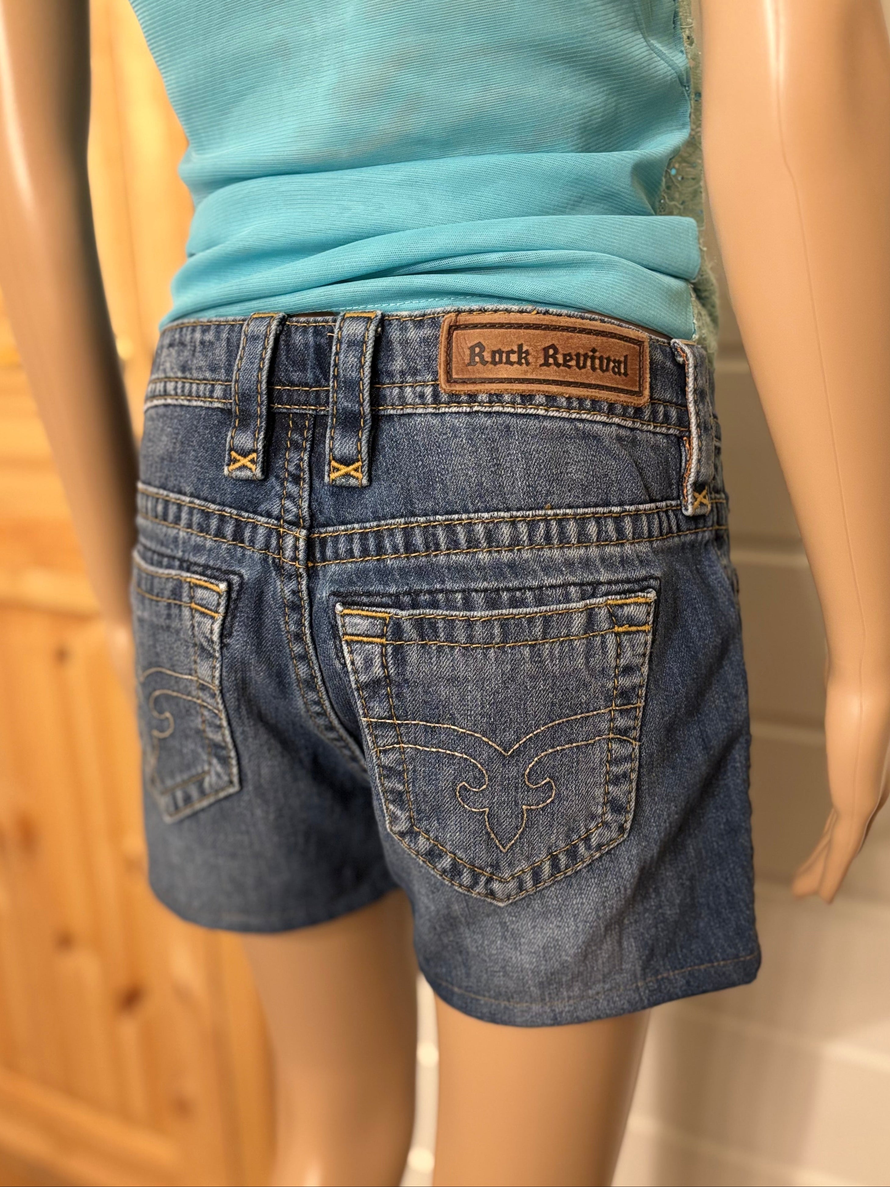 Rock Revival Denim Shorts