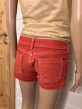 Rød Denim Shorts
