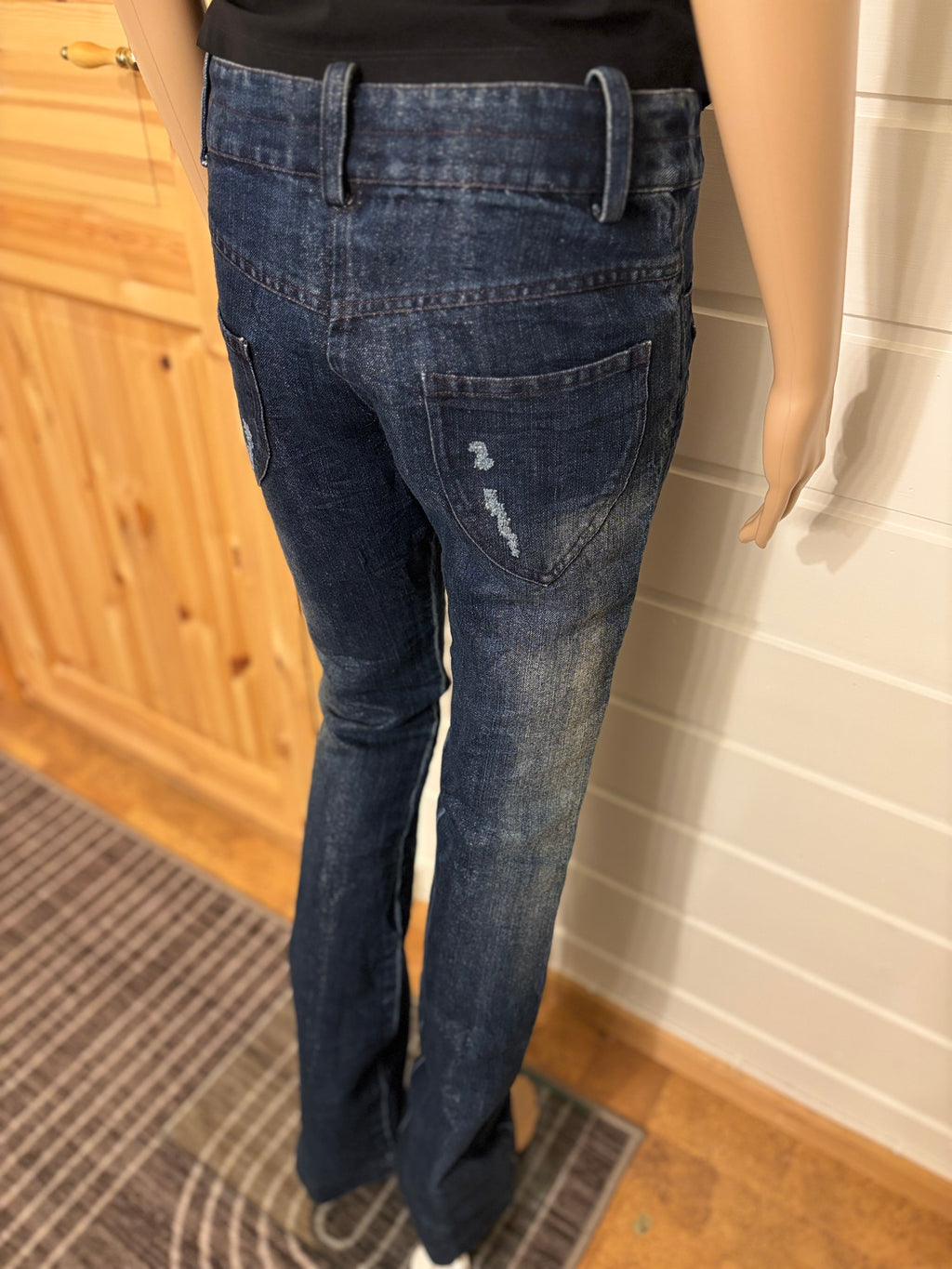 Vintage Jeans Sleng Glitter