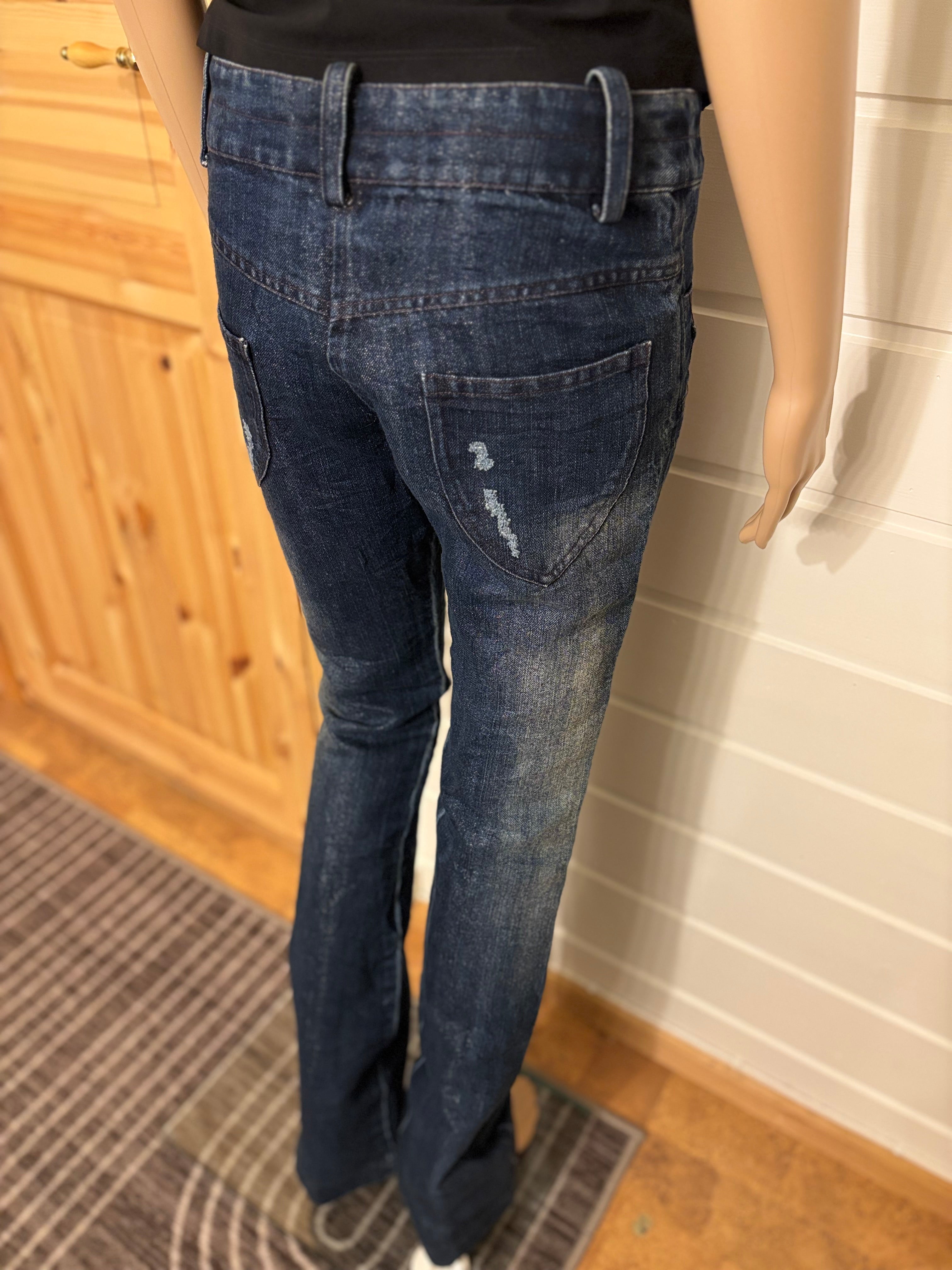 Vintage Jeans Sleng Glitter