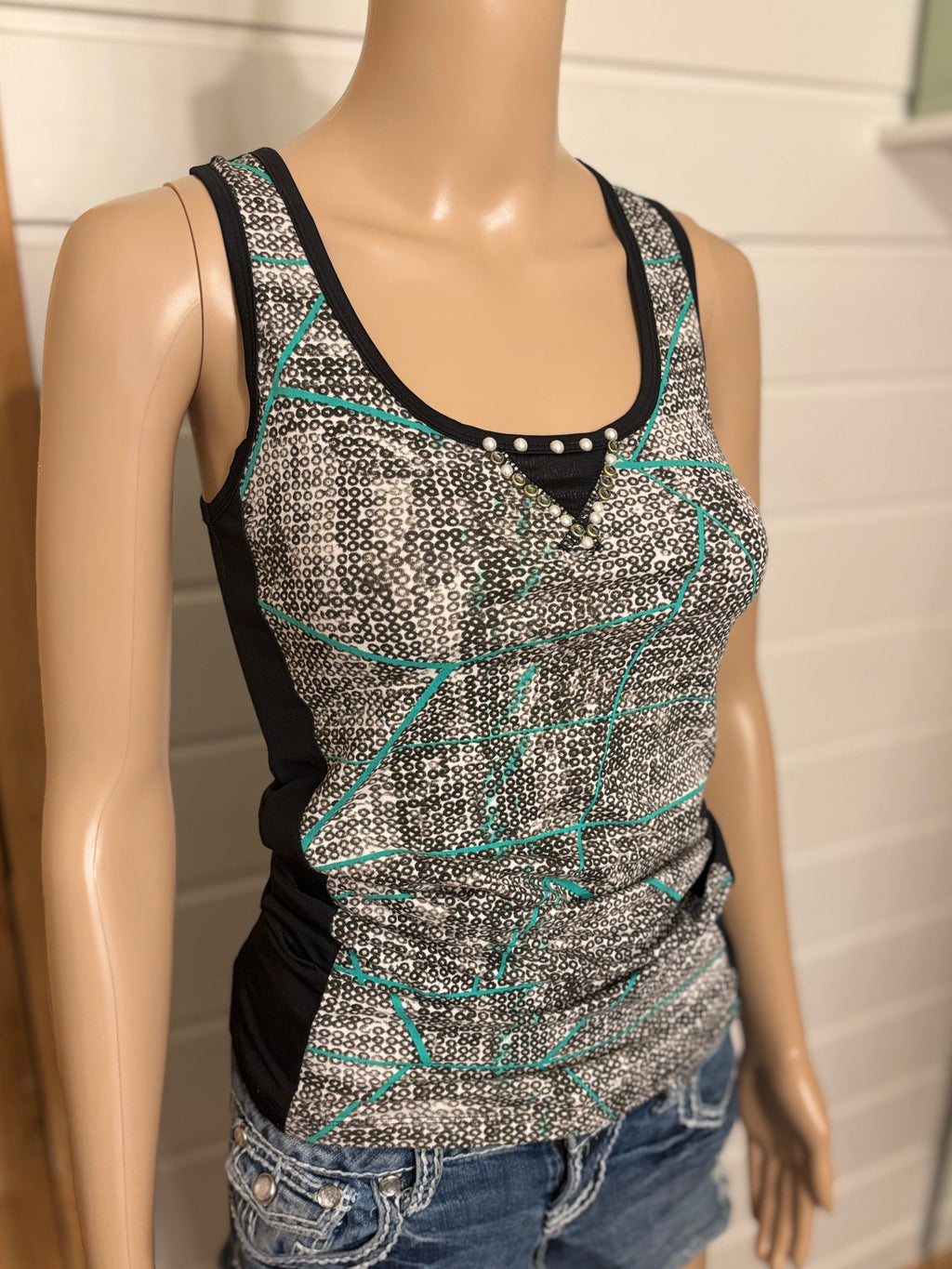 Mønstret Topp Perler