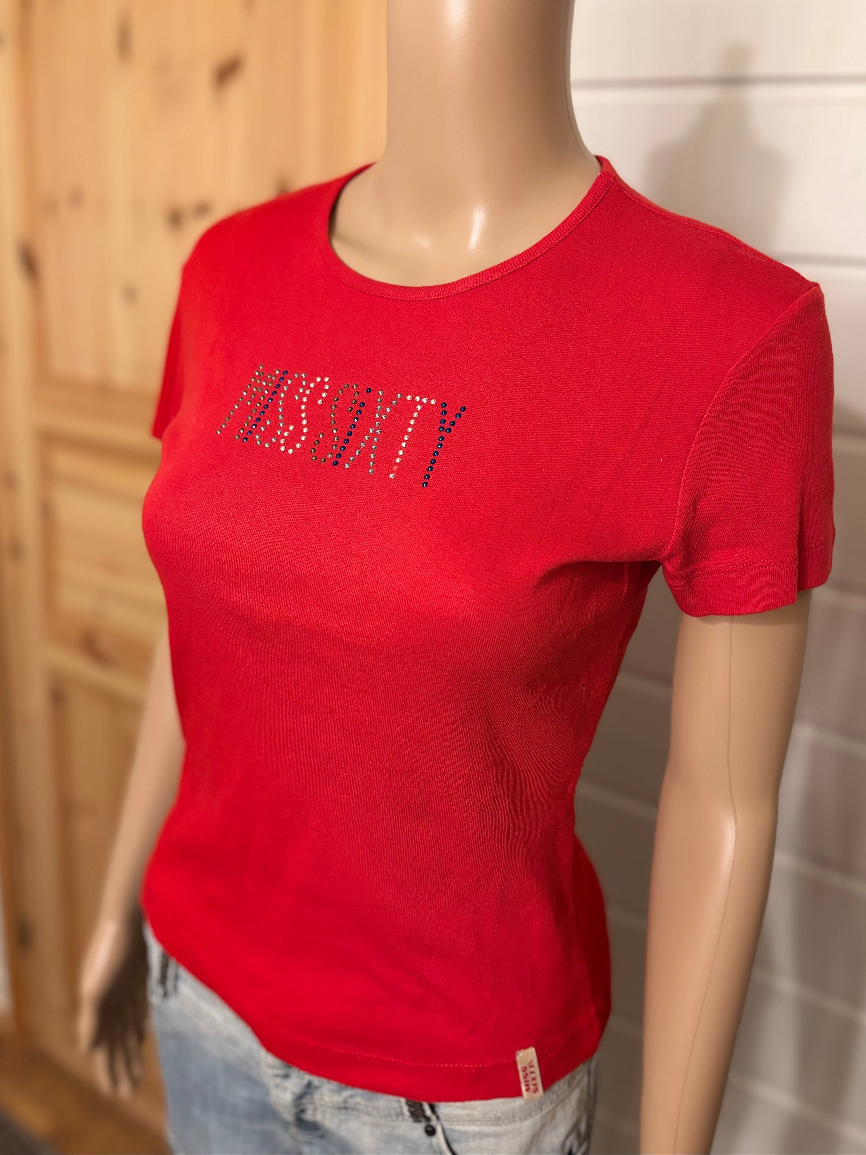 Rød Miss Sixty T-skjorte