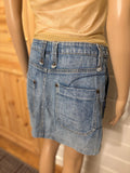 Mini Denim Skjørt
