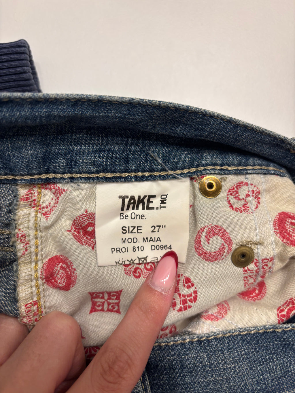 Y2K Denim Shorts Pyntede Lommer