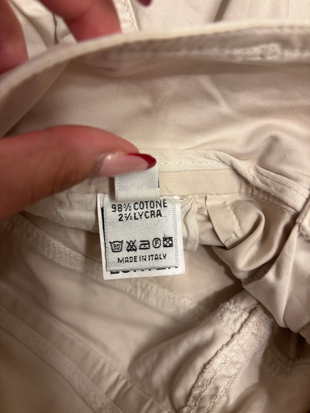 Beige Shorts