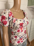 LIU JO Blomstret Bluse