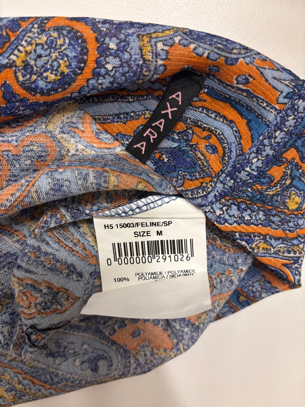 Mønstret Mesh Topp
