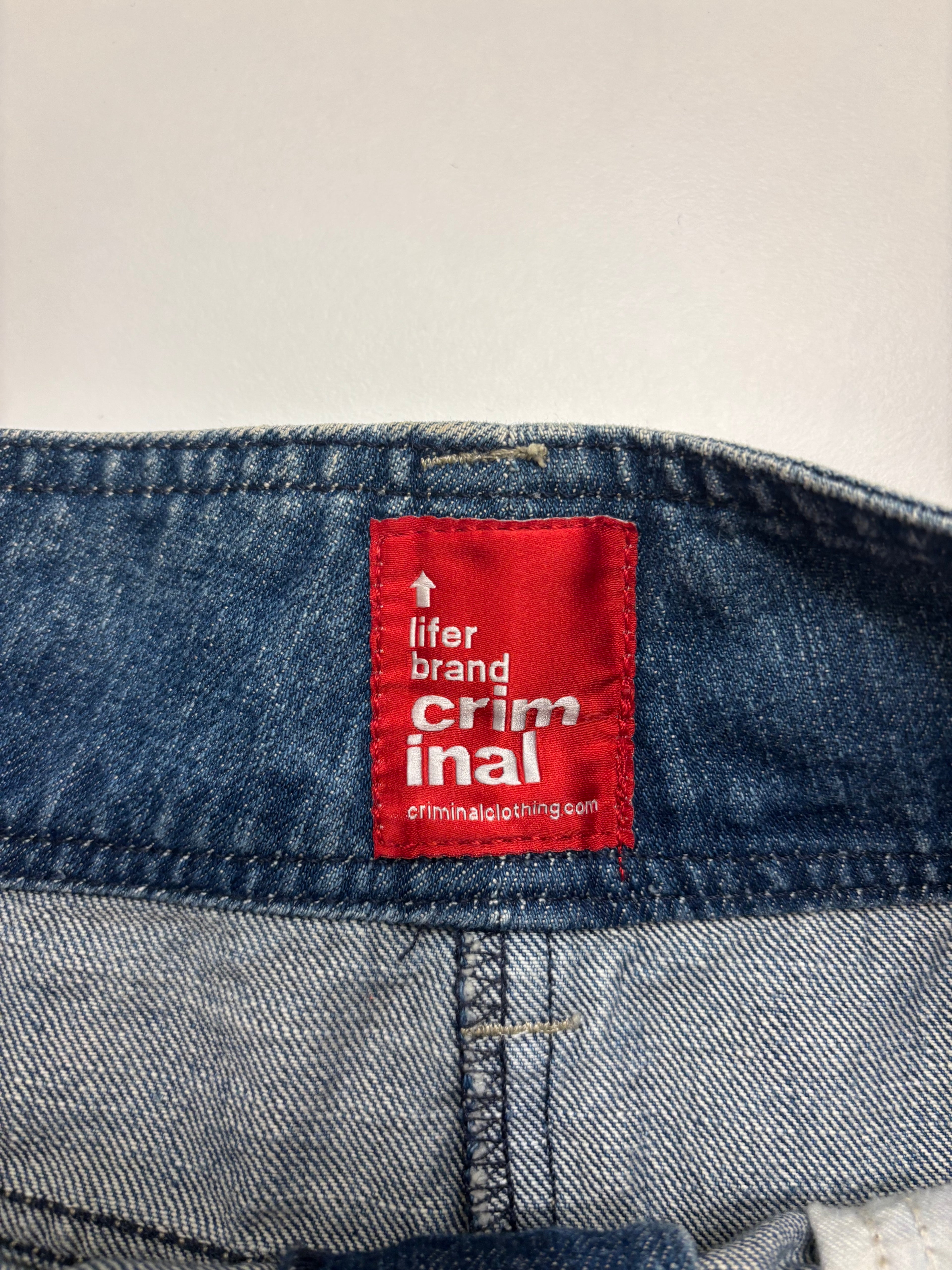 Denim Mini Skjørt
