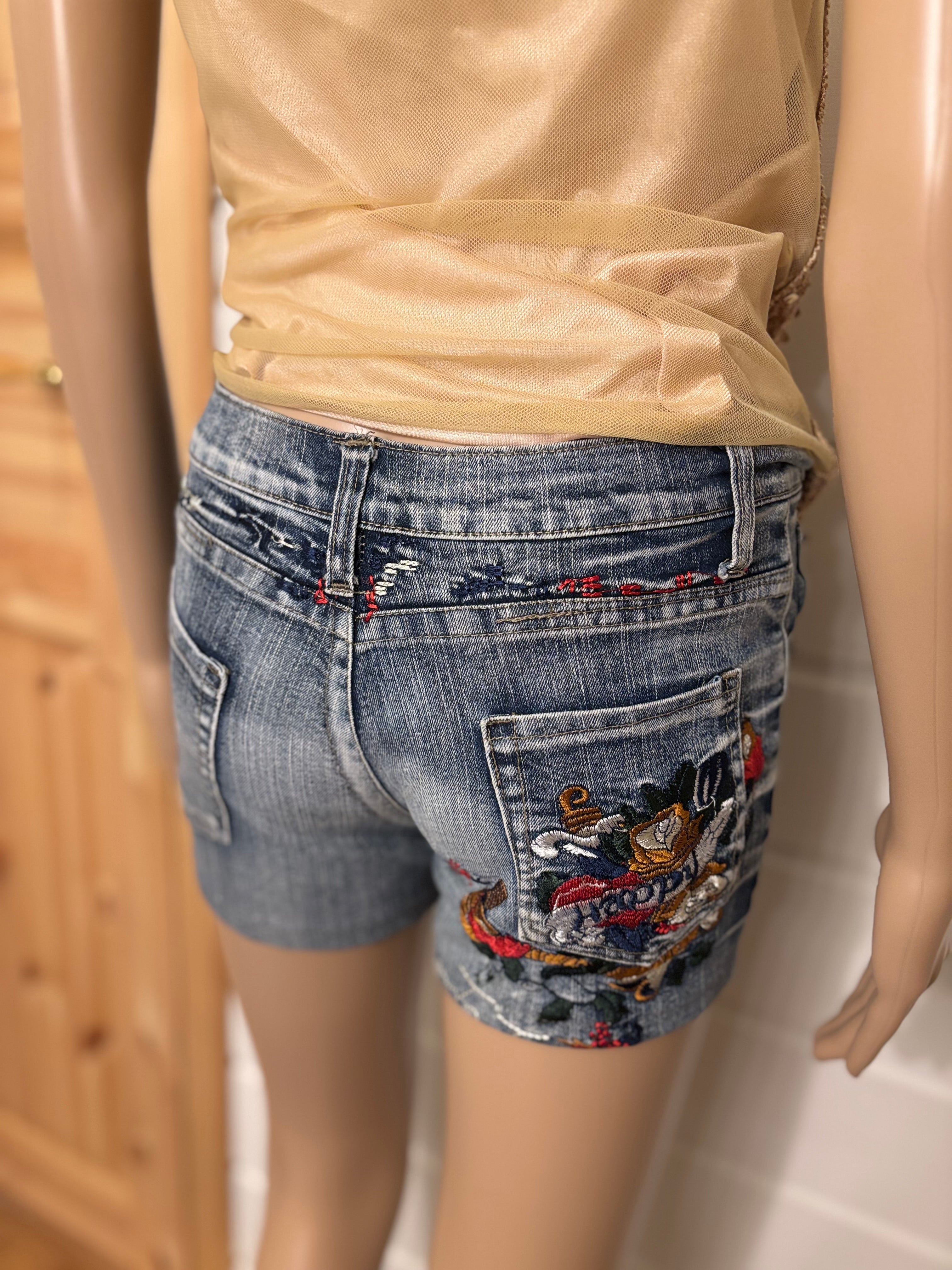Y2K Denim Shorts