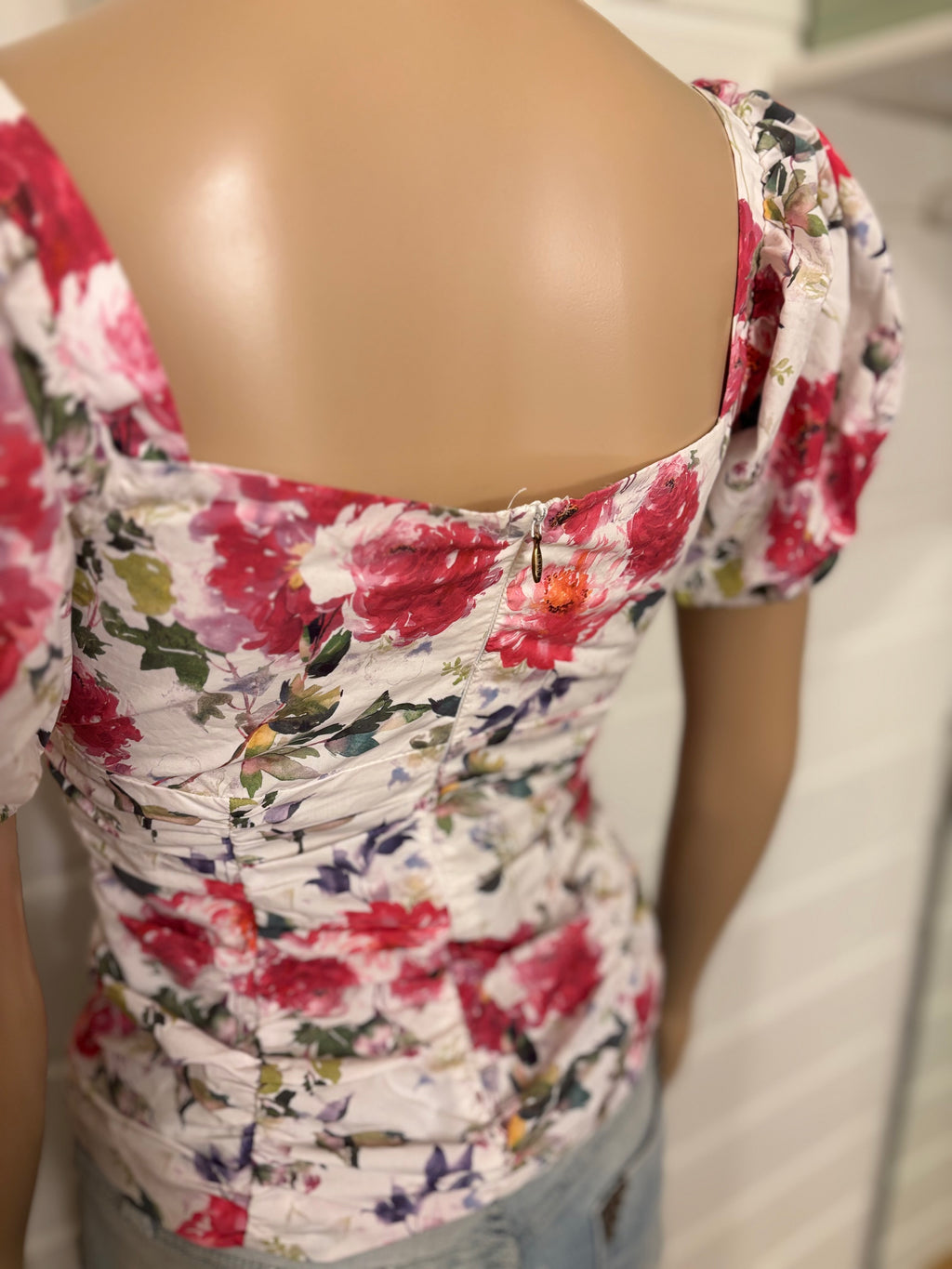 LIU JO Blomstret Bluse