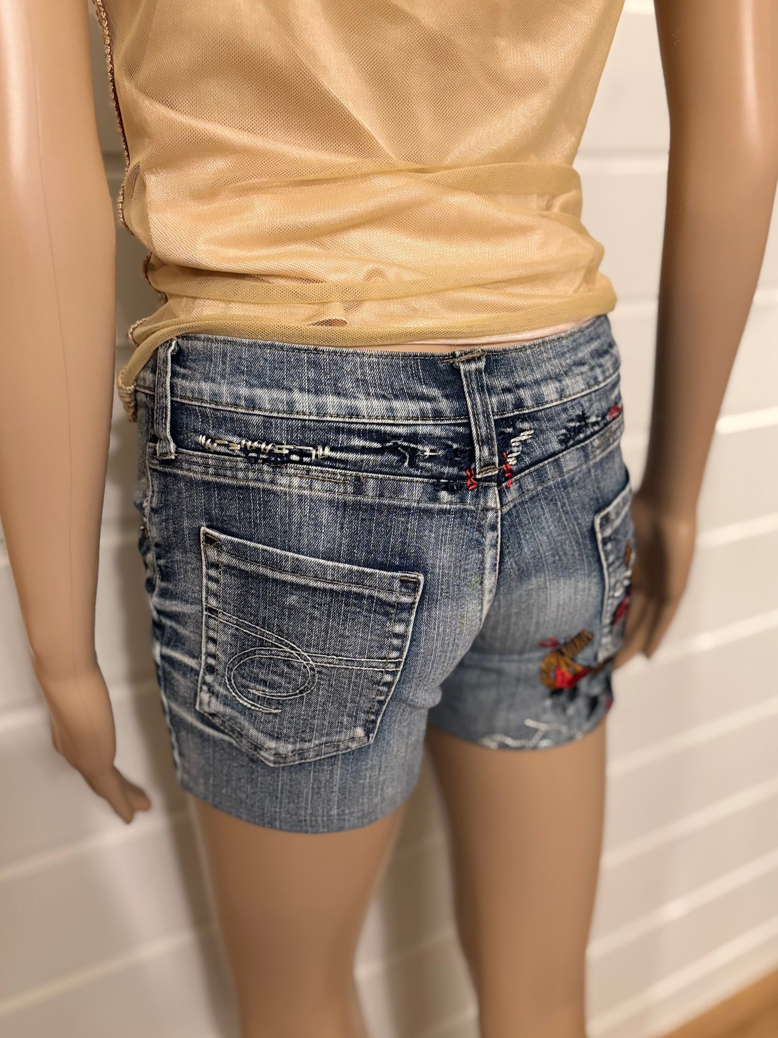 Y2K Denim Shorts