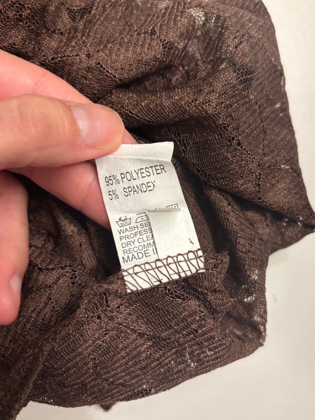 Brun Blonde Topp Glitter Detaljer