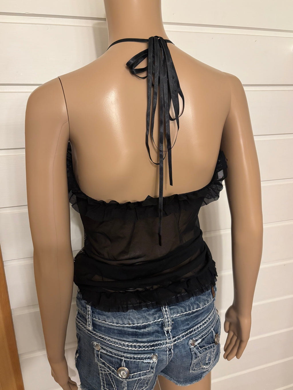 Dyre Print Mesh Topp