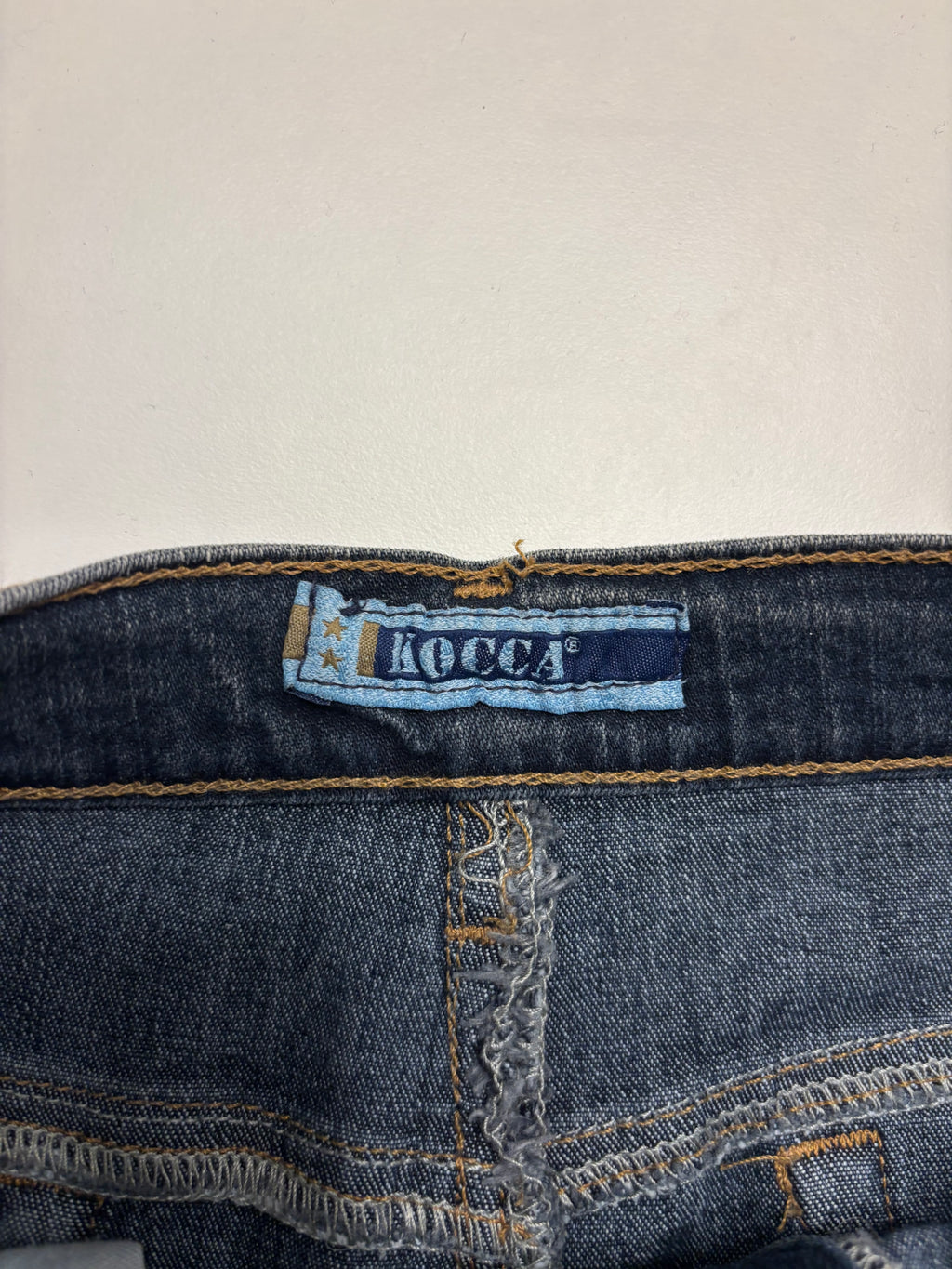 Midi Denim Skjørt