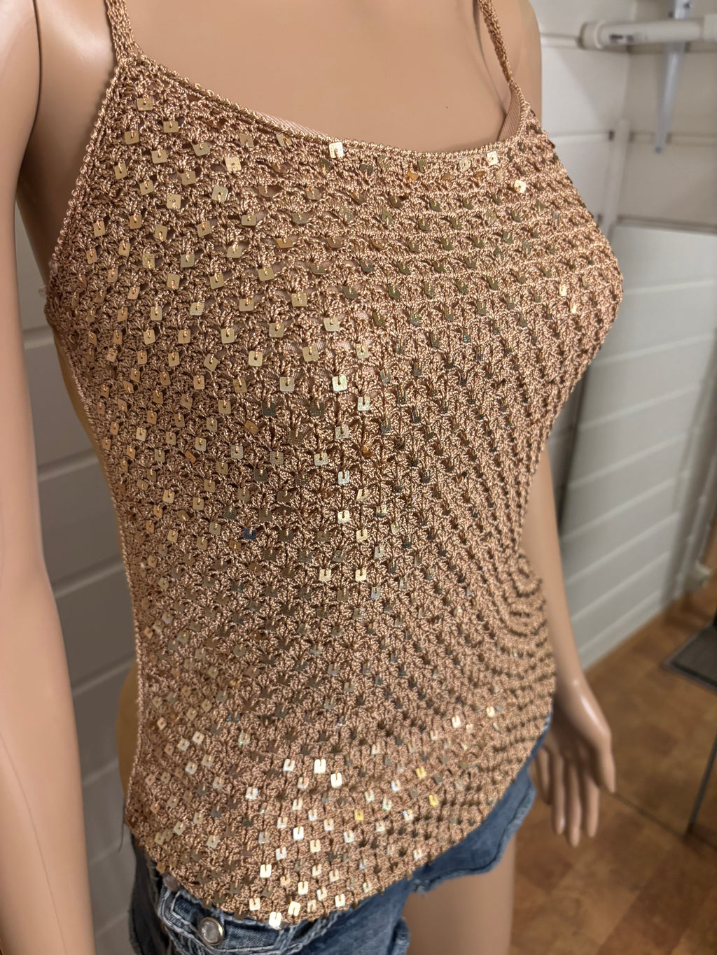 Gull Paljett Topp