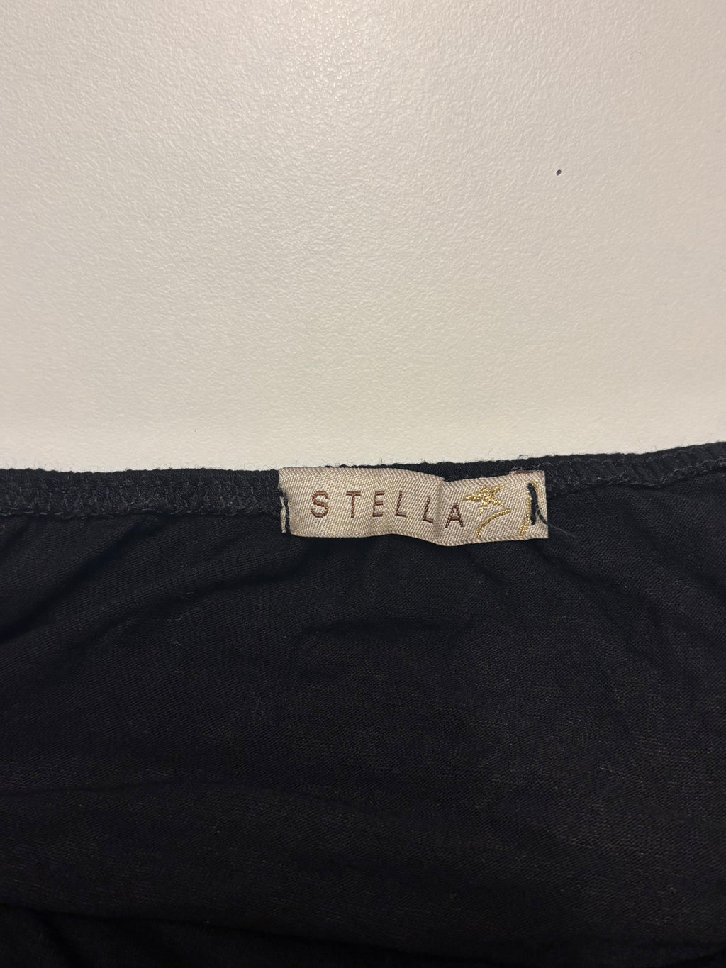 Mønstret Topp Lilla Svart