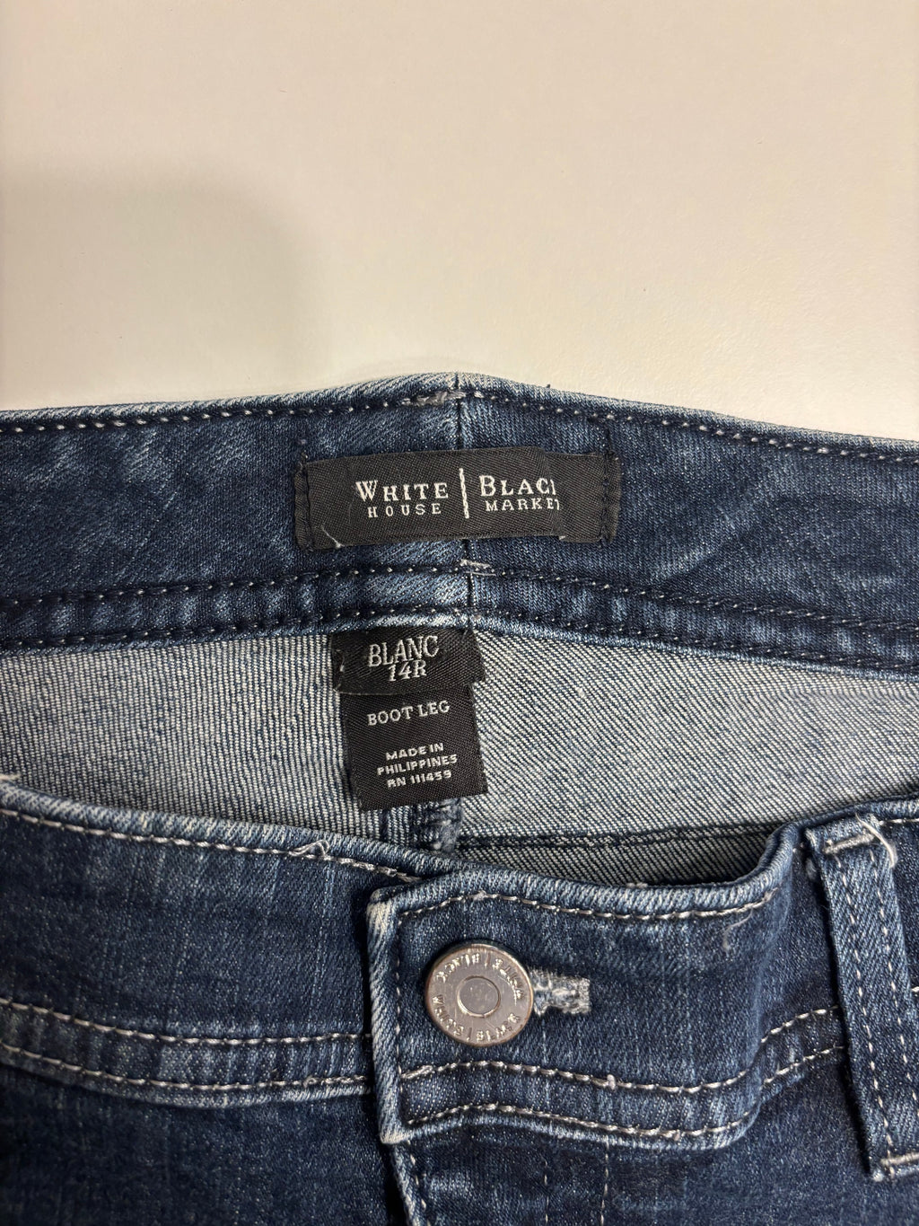 Vintage Jeans Bootcut Pyntede Lommer