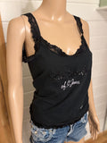 Svart Singlet Blonder