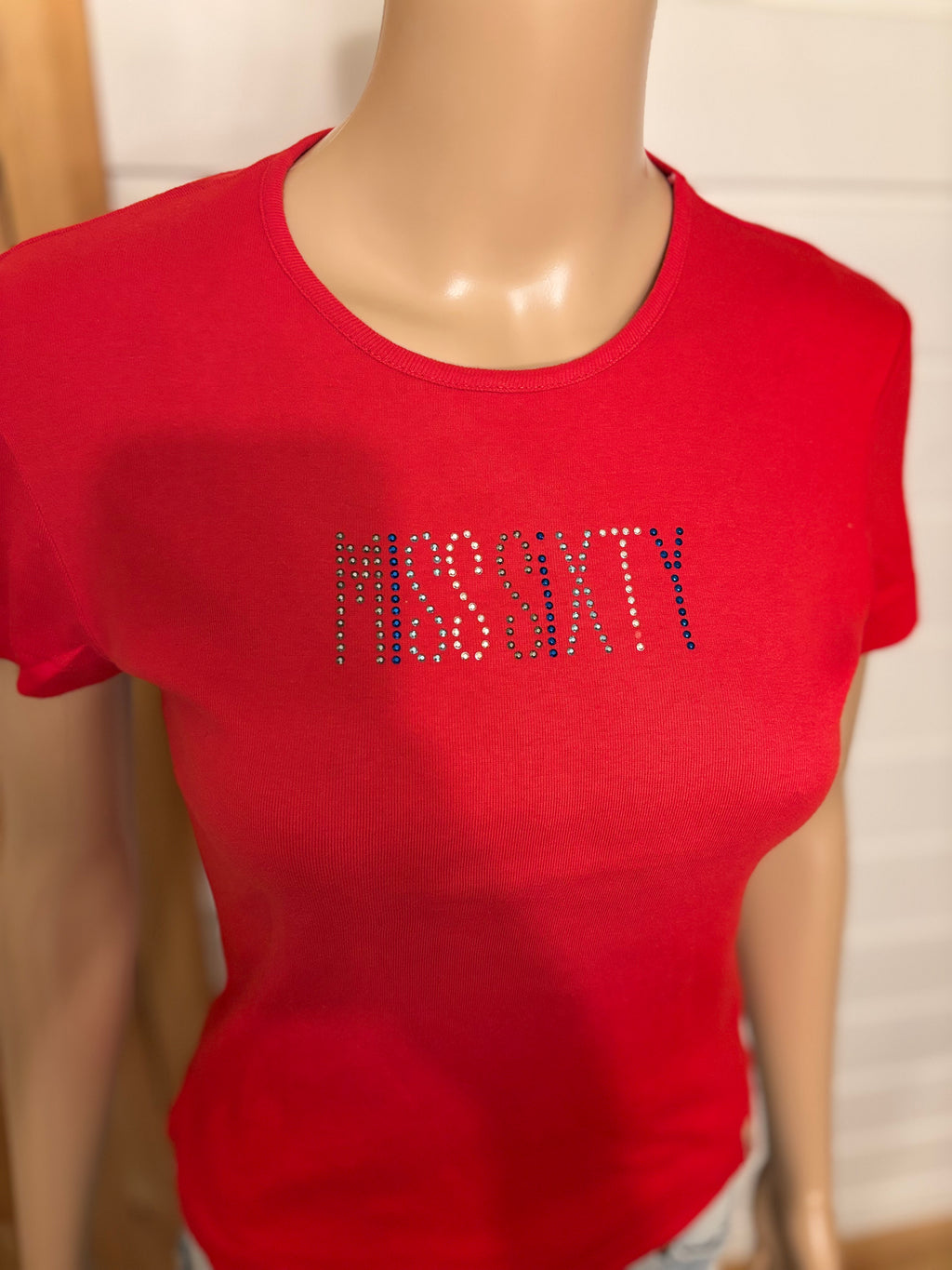 Rød Miss Sixty T-skjorte