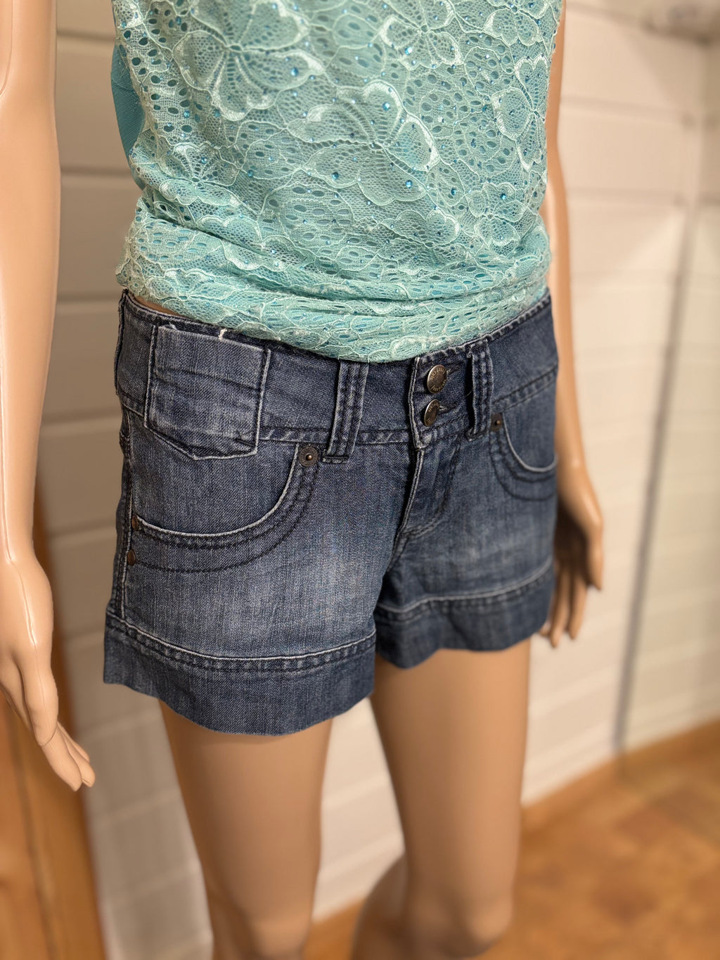 Y2K Denim Shorts