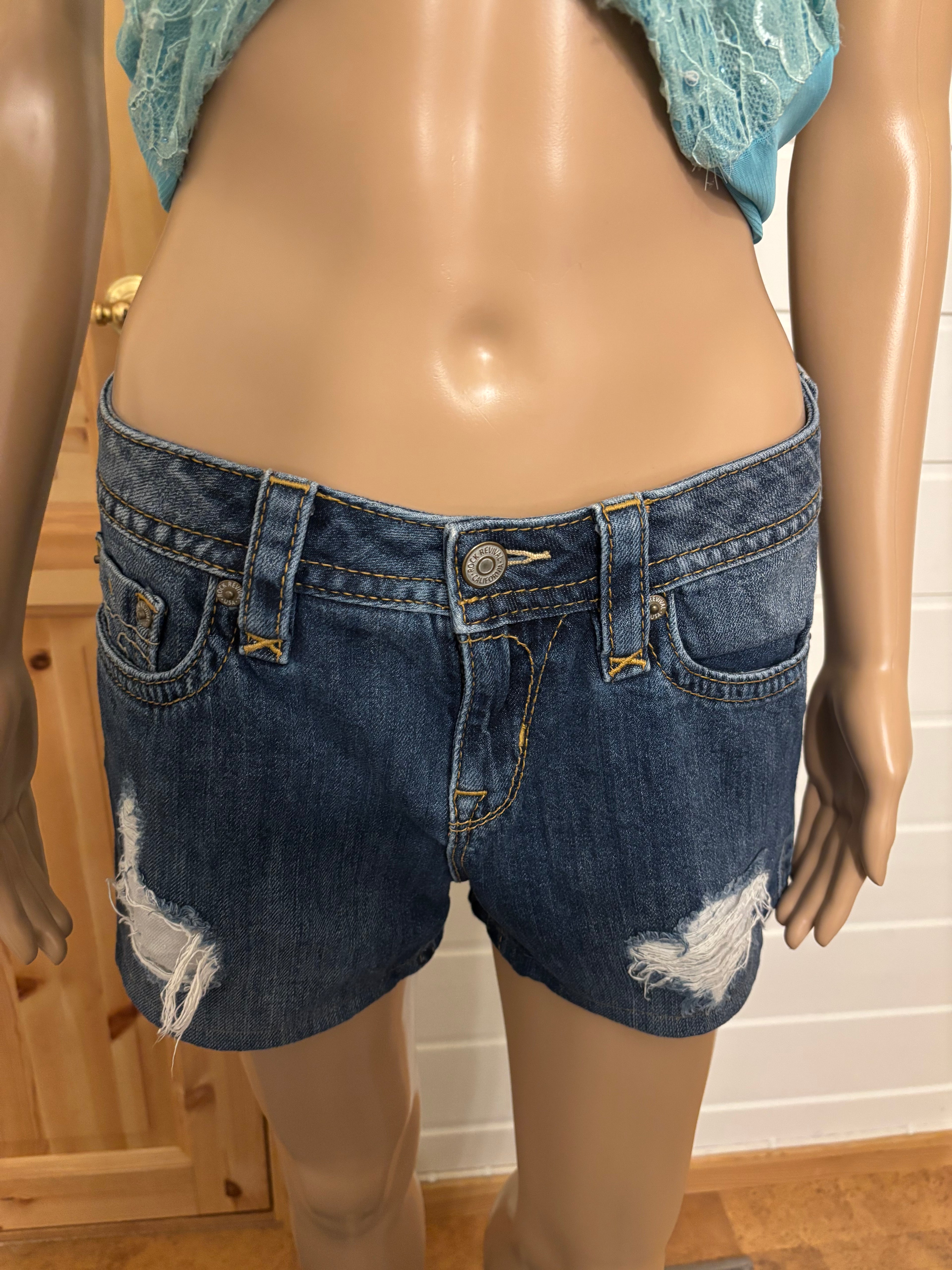 Rock Revival Denim Shorts