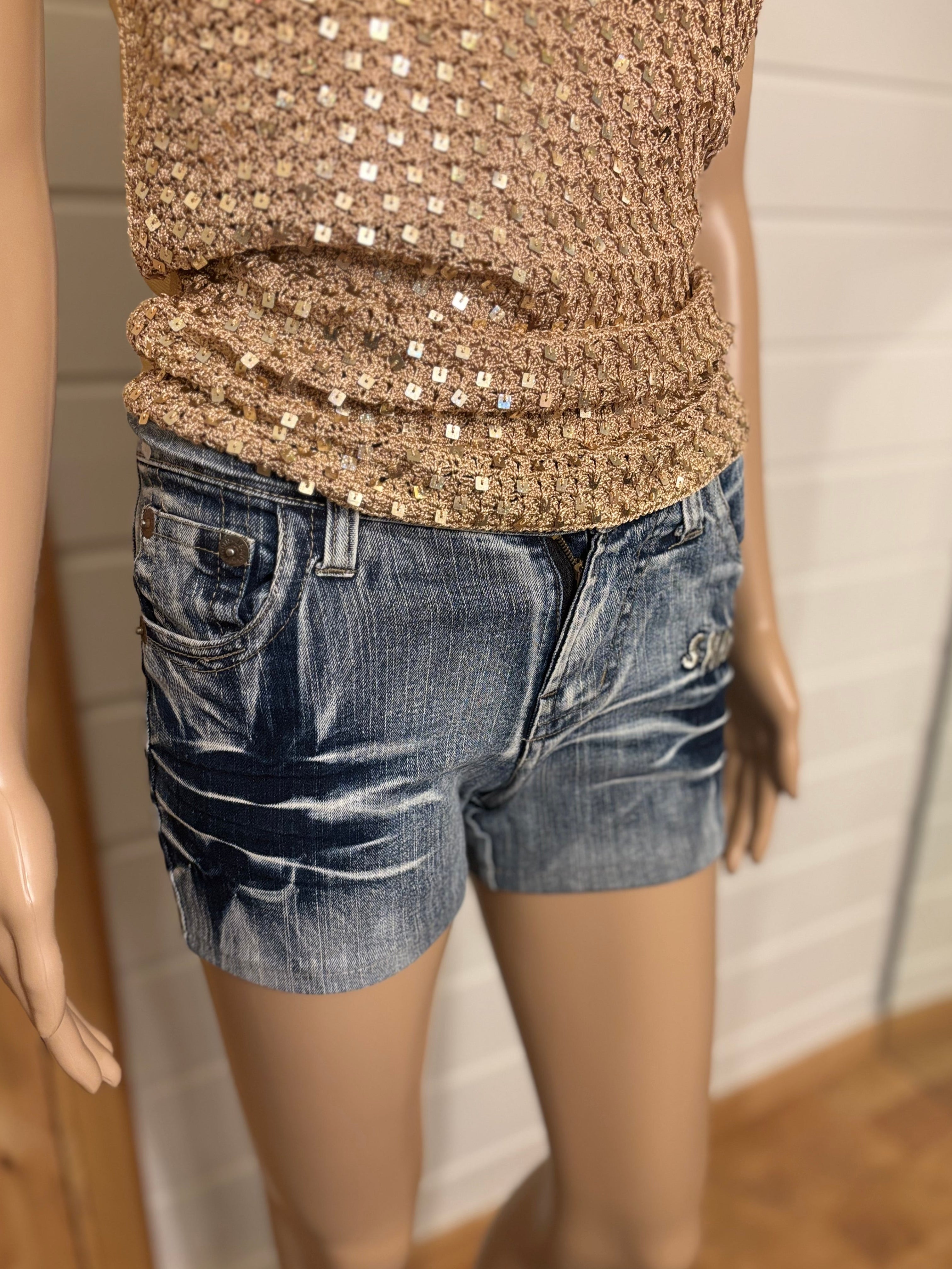 Y2K Denim Shorts