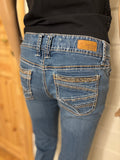 Amethyst Jeans Sleng Pyntede Lommer