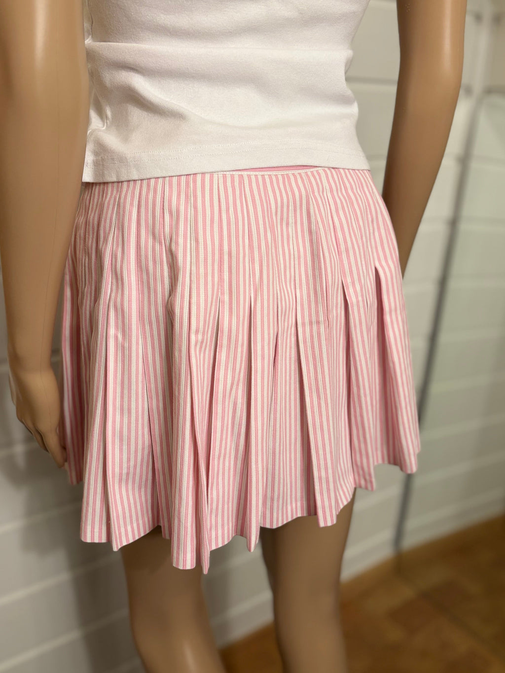 Rosa Lacoste Tennisskjørt