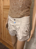 Beige Shorts