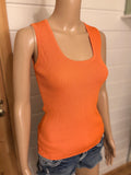 MaxMara Oransje Strikket Topp