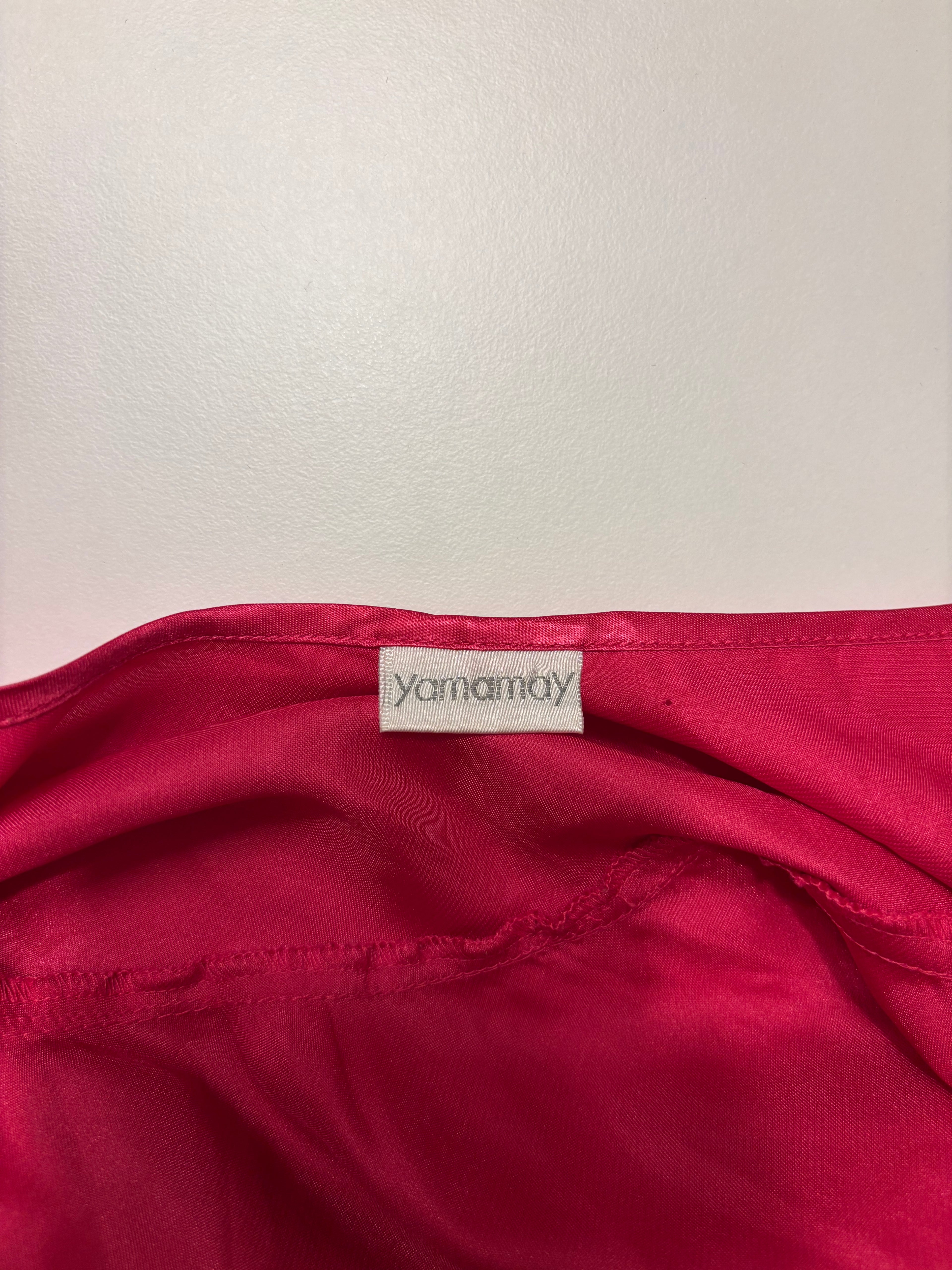 Rosa Svart Babydoll Topp