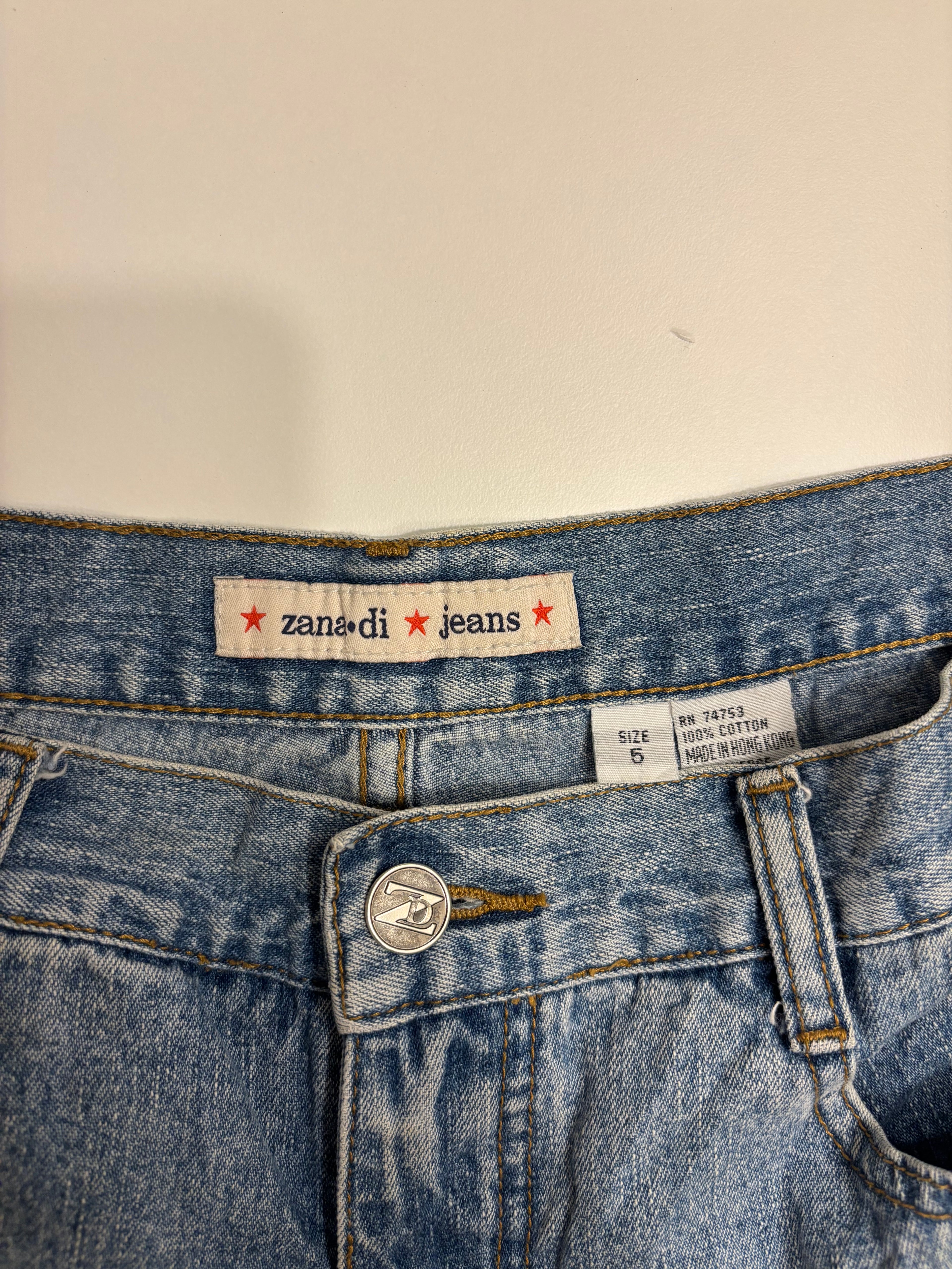 Lyseblå Denim Shorts